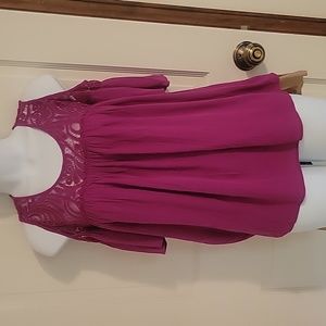 ANA cold shoulder top. Sz M